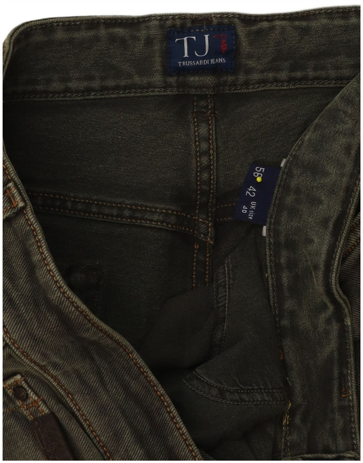 Trussardi Herre Tapered Jeans W40 L29 Grøn