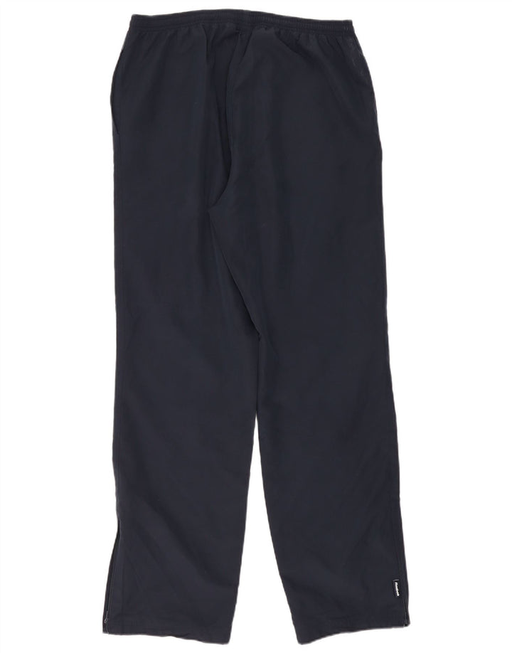 Reebok Womens træningsdragt Bukser UK 14 Large Navy Blue Polyester