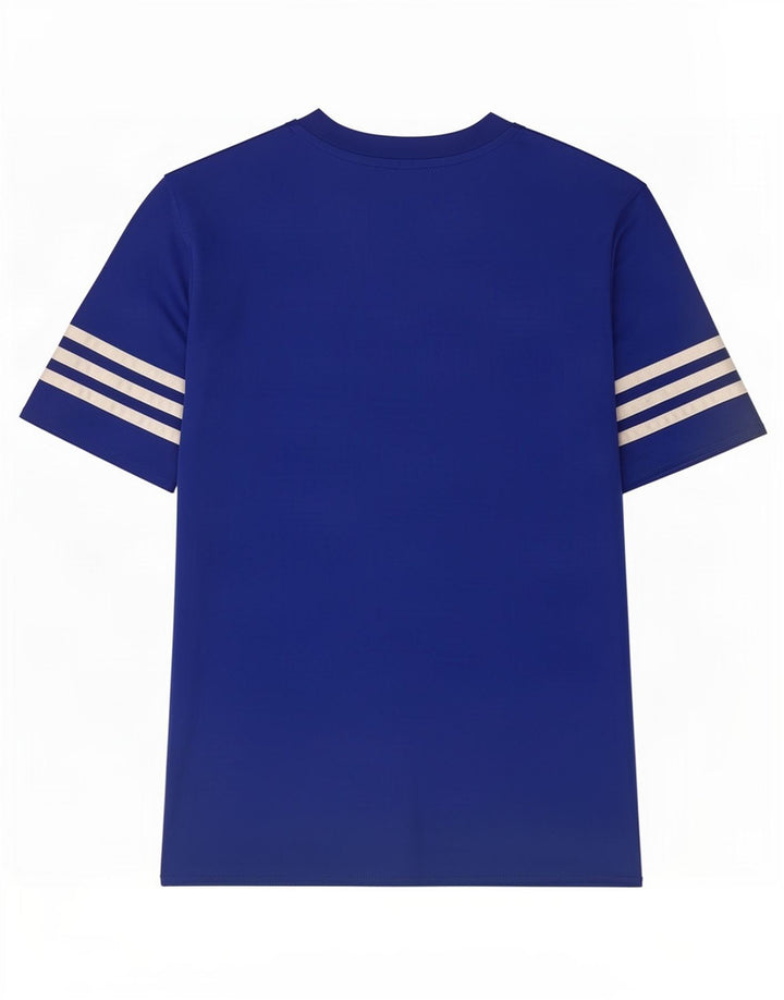Adidas Boys Climalite T-Shirt Top 11-12 År Blå Polyester