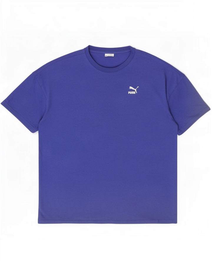 Puma Herre T-Shirt Top Stor Blå