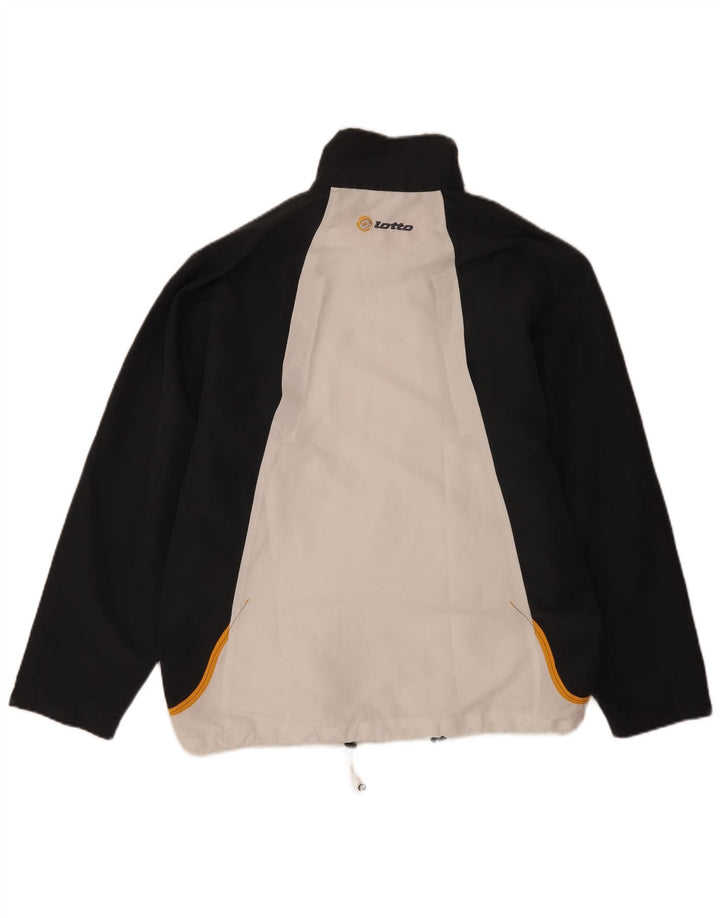 Lotto Træningsdragt til mænd Topjakke Medium White Colourblock Polyester