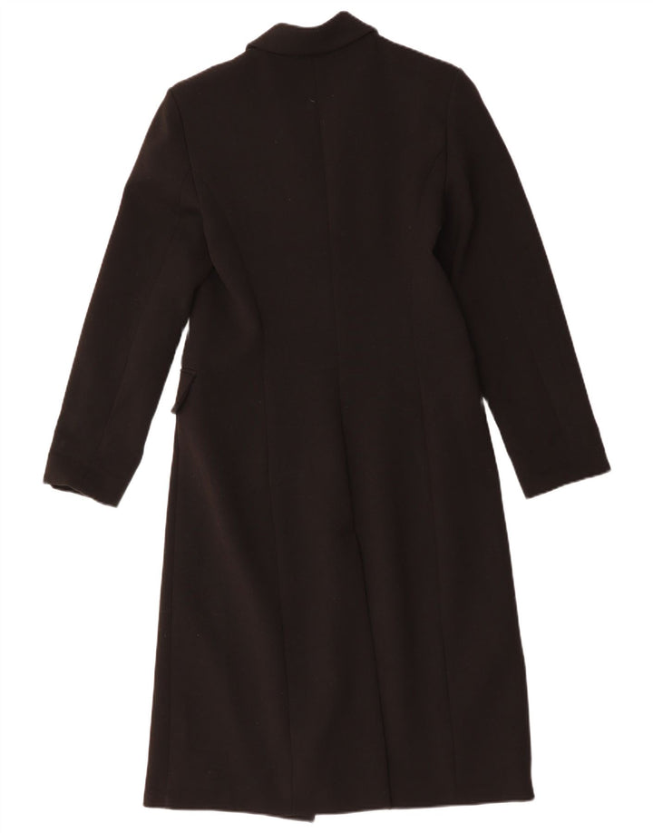 IMPERIAL Dame Dobbeltradet Frakke UK 12 Medium Sort Polyester