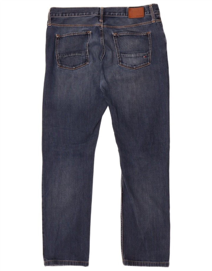 Tommy Hilfiger Herre Bleecker Slim Jeans W36 L30 Blå Bomuld