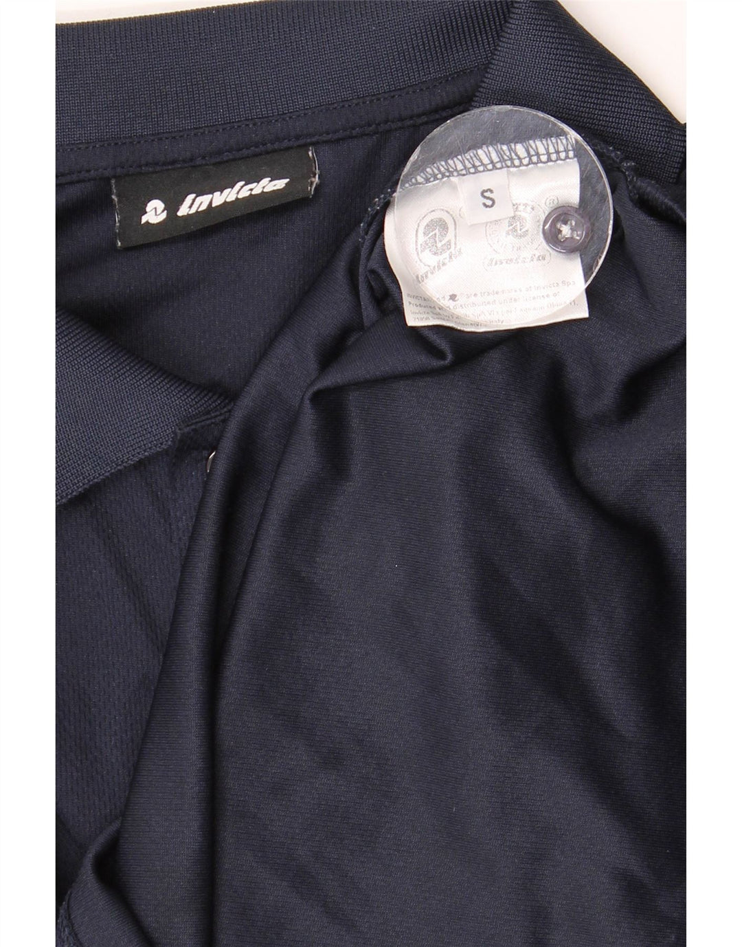 Invicta Poloskjorte til mænd, lille marineblå polyester