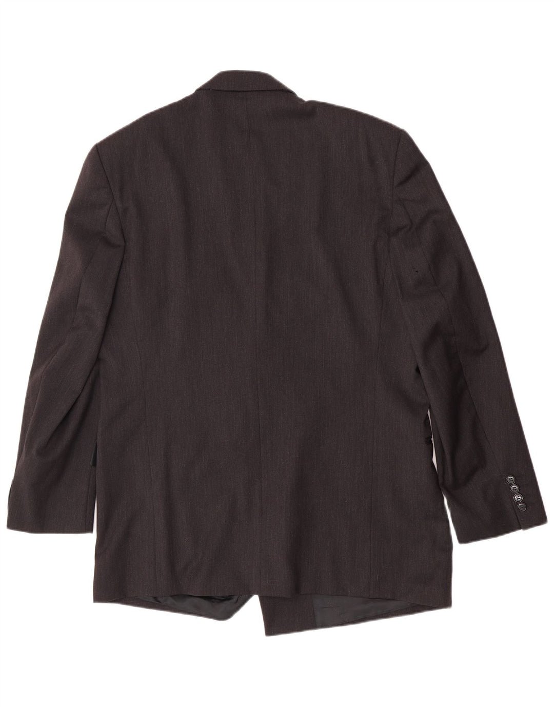 Pierre Cardin Herre Double Breasted Blazer Jacket UK 44 2XL Sort
