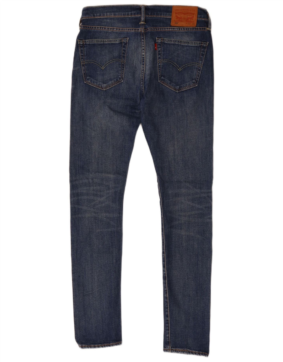 Levi's Herre 519 Skinny Jeans W33 L34 Blå