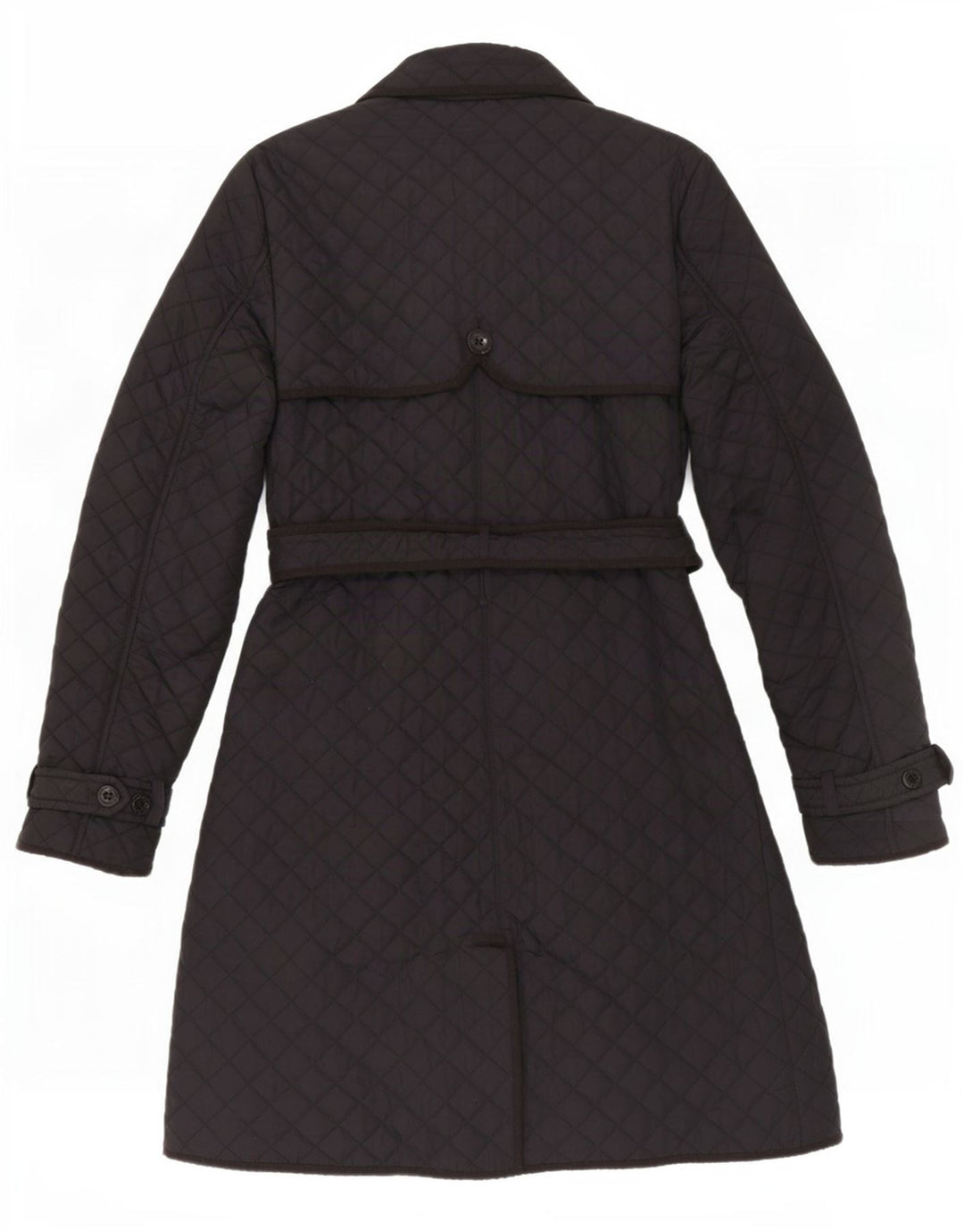 Hobbs Quiltet overfrakke til kvinder UK 8 Small Navy Blue