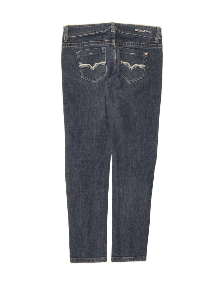 GUESS Womens Slim Jeans W30 L30  Blue Cotton Vintage Guess and Second-Hand Guess from Messina Hembry 