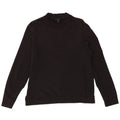 COS Sweatshirt til mænd, stor sort bomuld