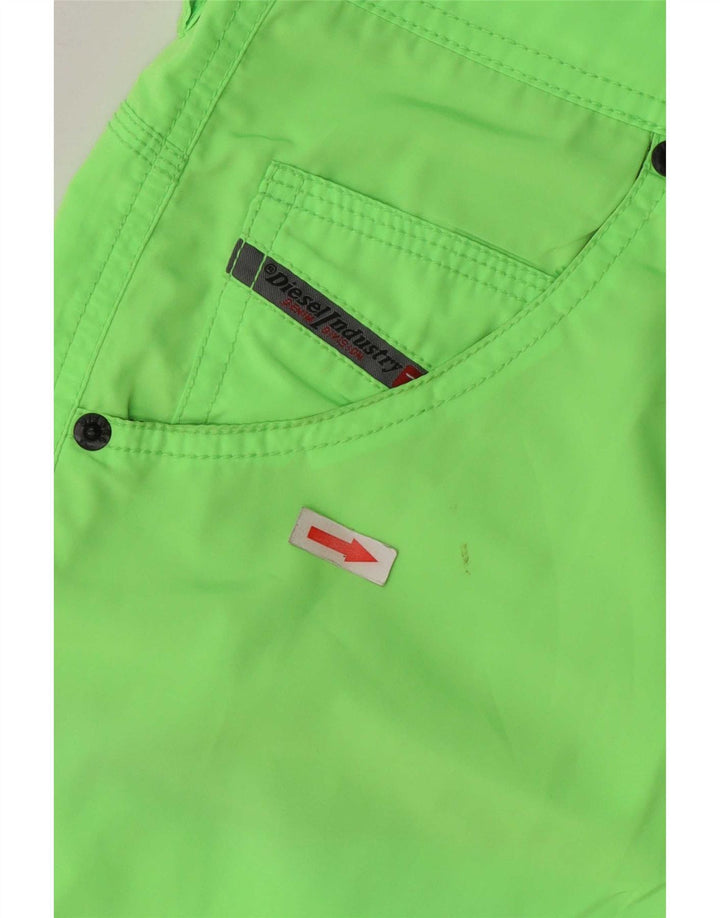 Diesel Herre Shorts Large W36 Grøn Polyester