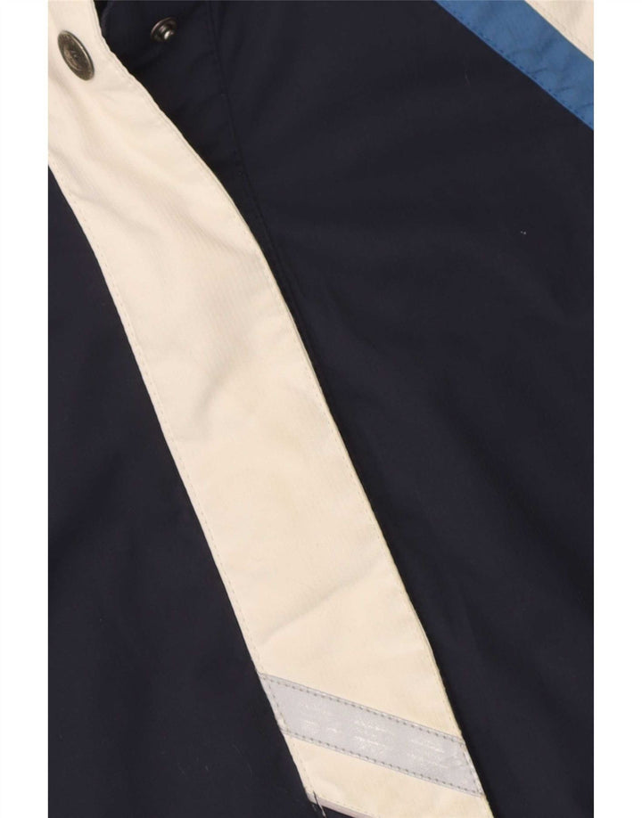 Iguana Dame Hætte Skijakke EU 40 Medium Navy Blue Colourblock