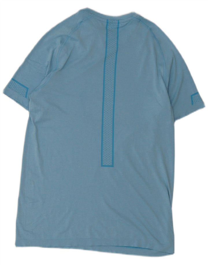 Puma T-shirt top mellemblå polyester til mænd