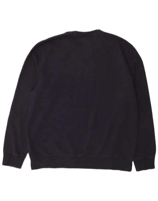 Tommy Hilfiger Herre Sweatshirt Jumper 2XL Navyblå Bomuld