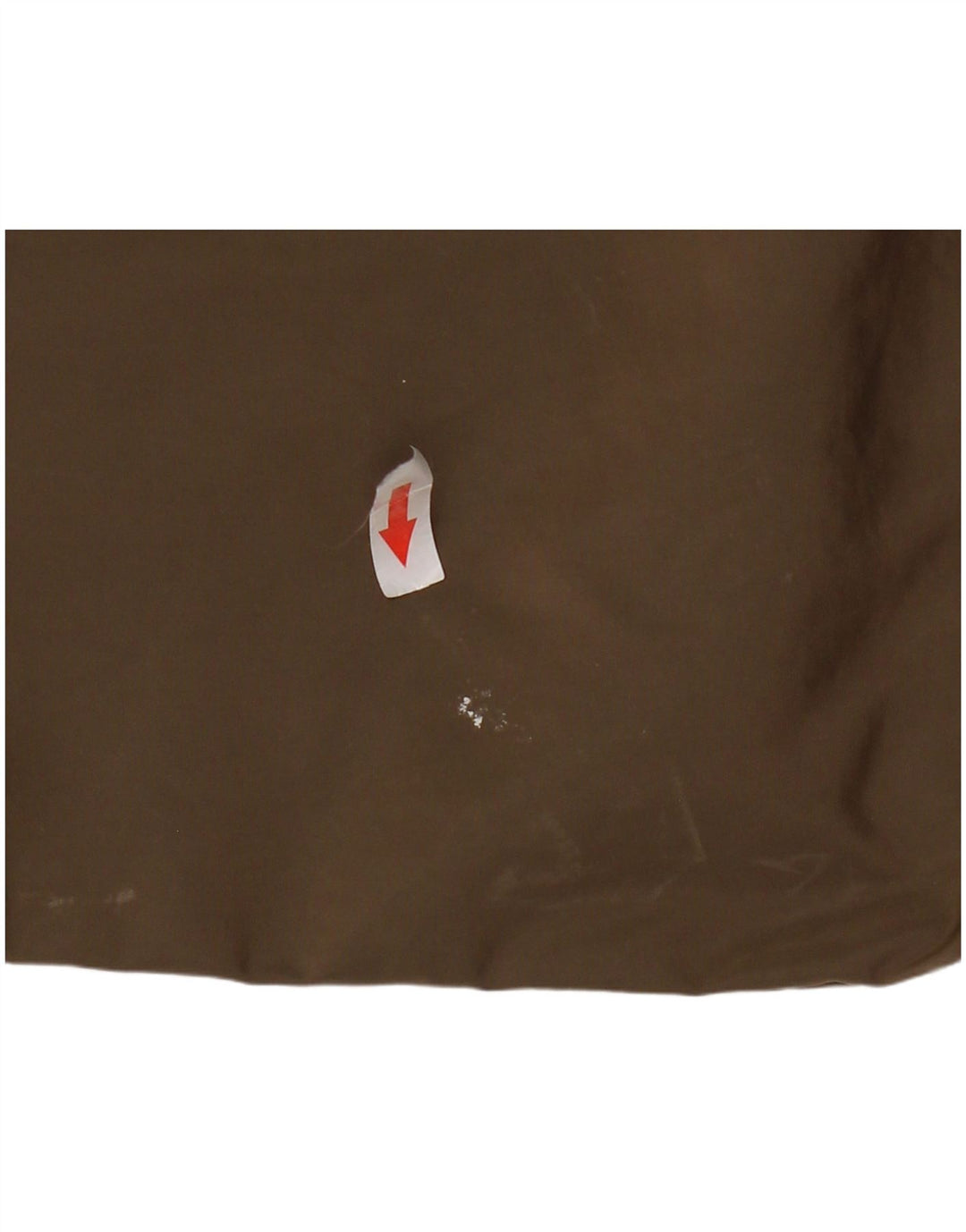 Superdry Regnjakke med hætte til kvinder UK 14 Stor Khaki Polyester