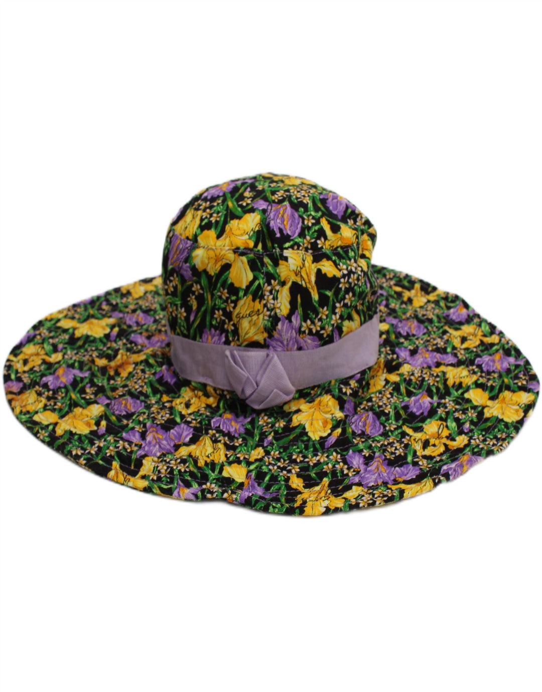 Guess Graphic Bucket Hat Medium Flerfarvet Blomsterbomuld Bohemian