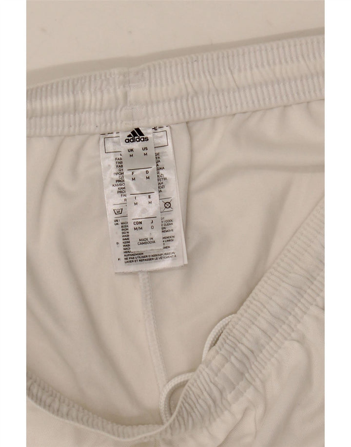 Adidas Aeroready Sportsshorts til mænd Medium White Polyester