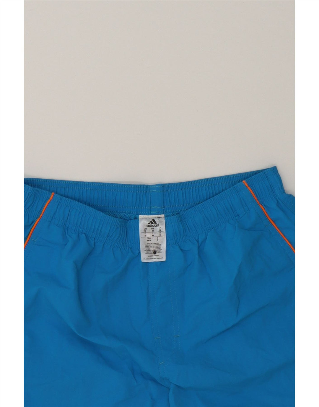 ADIDAS Mens Sport Shorts Medium  Blue Nylon Vintage Adidas and Second-Hand Adidas from Messina Hembry 
