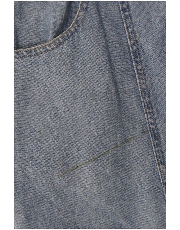 Jeps Dame Maxi Denim Nederdel EU 40 Medium W30 Blå
