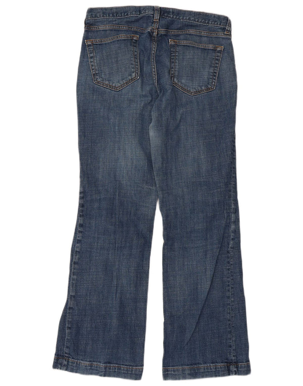 Gap Dame Bootcut Jeans UK 12 Medium W30 L29 Blue Cotton