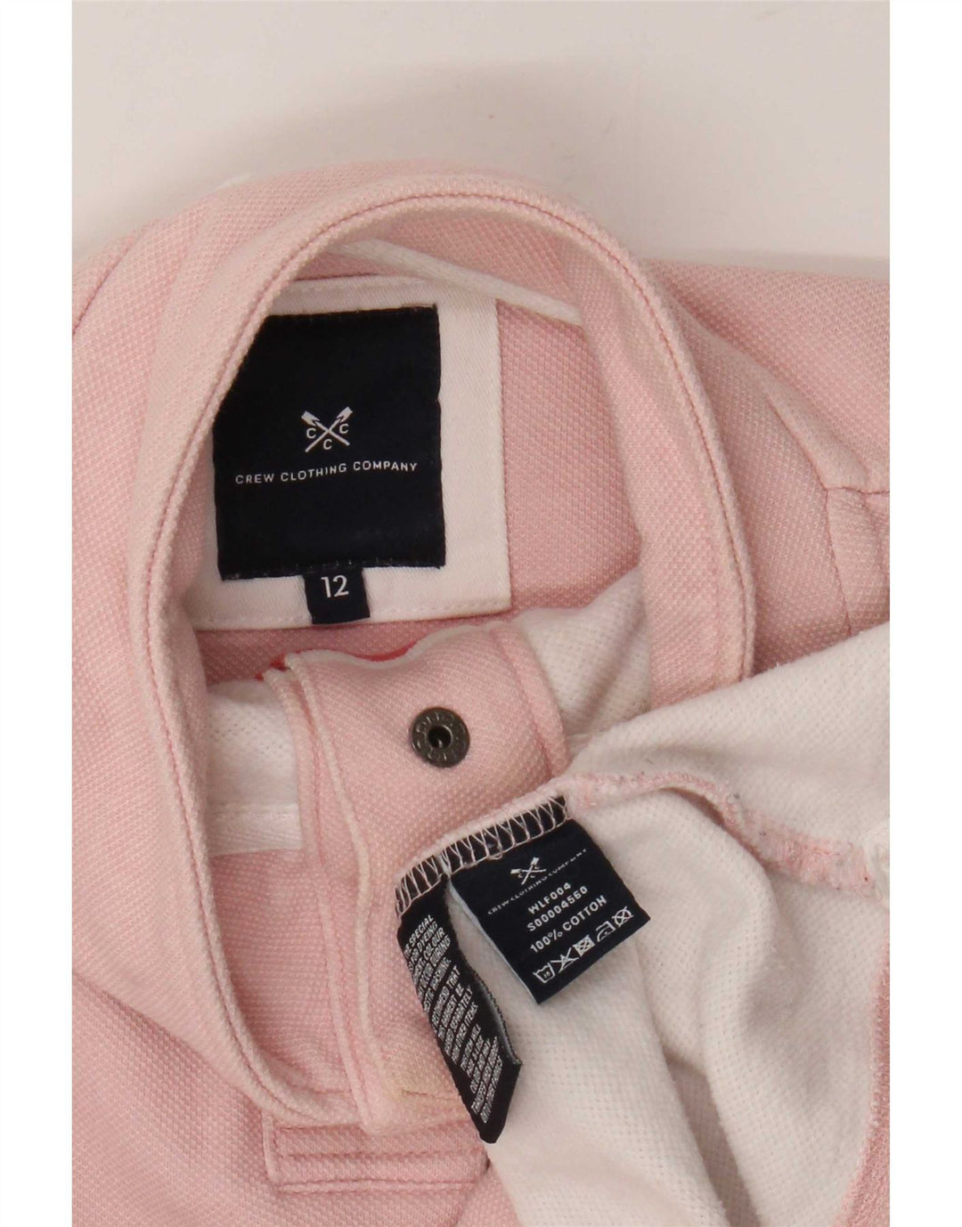 Crew Clothing Dame Sweatshirt Jumper UK 12 Medium Pink Striped