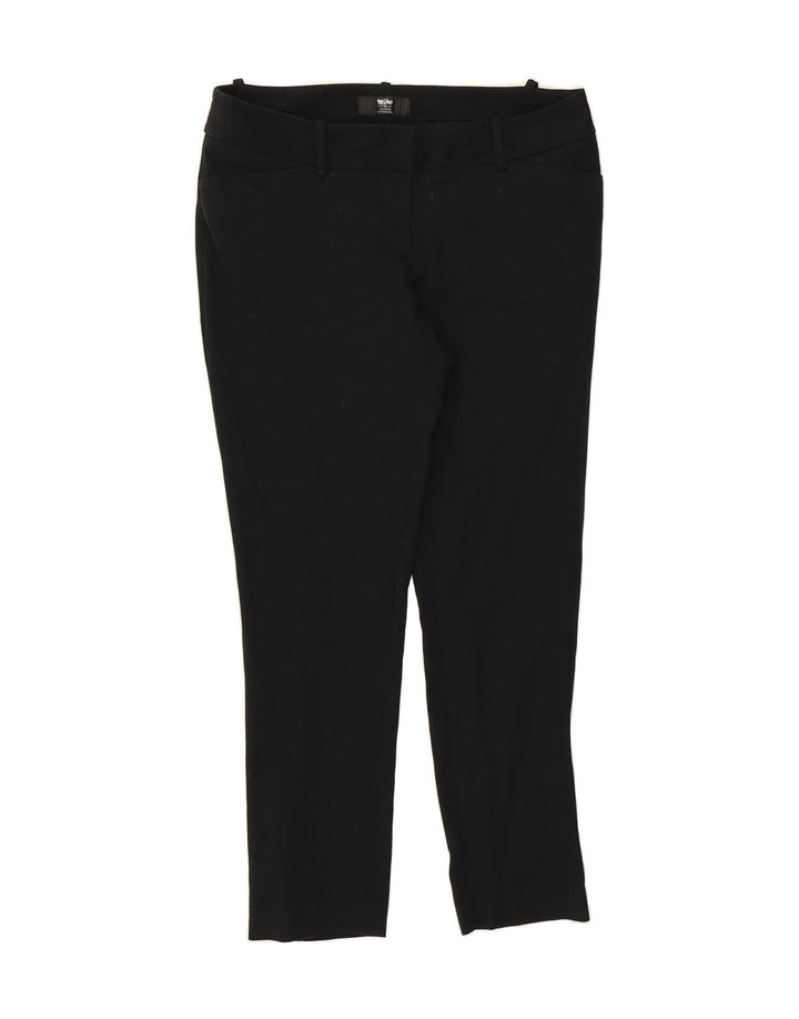 MOSSIMO Womens Slim Cropped Trousers US 10 Large W30 L26 Black Cotton Vintage Mossimo and Second-Hand Mossimo from Messina Hembry 
