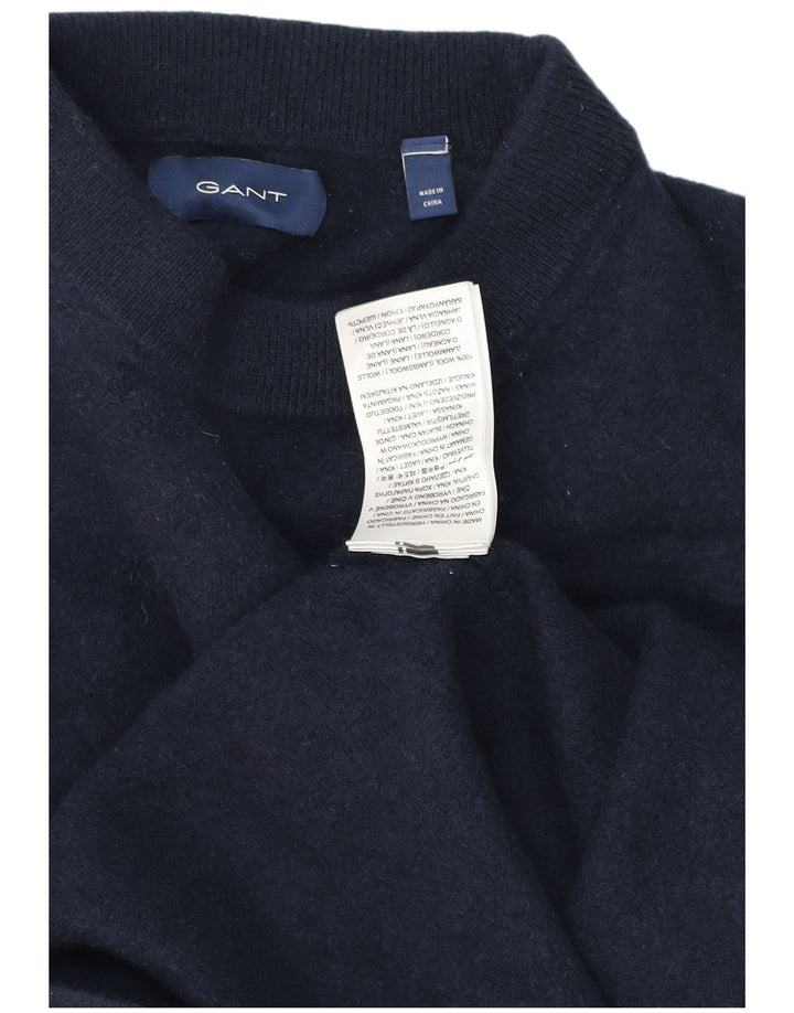 Gant Boys Turtle Neck Sweater 11-12 år Marineblå lammeuld