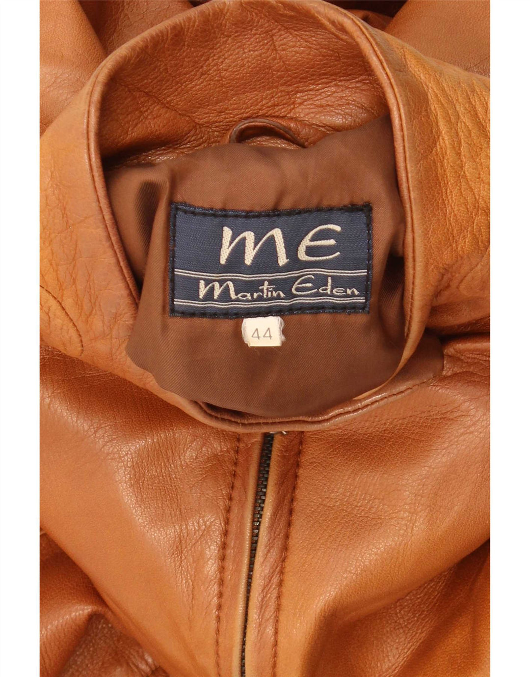 Martin Eden Dame Læderjakke IT 44 Medium Brun Læder