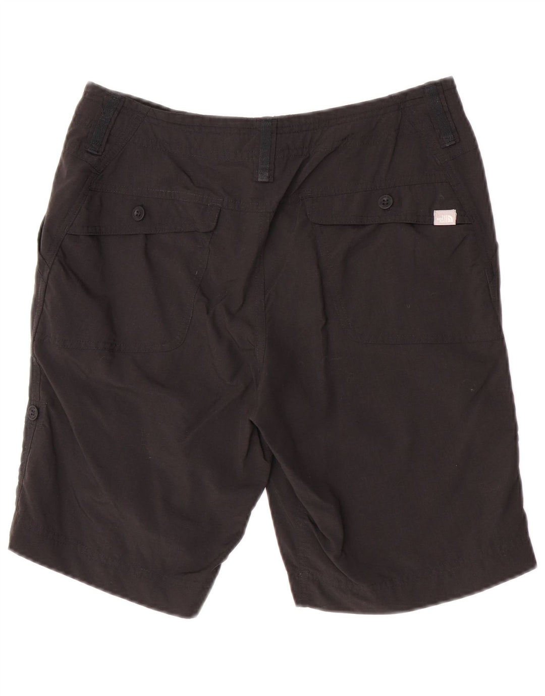 The North Face Womens Casual Shorts US 8 Medium W30 Black Nylon