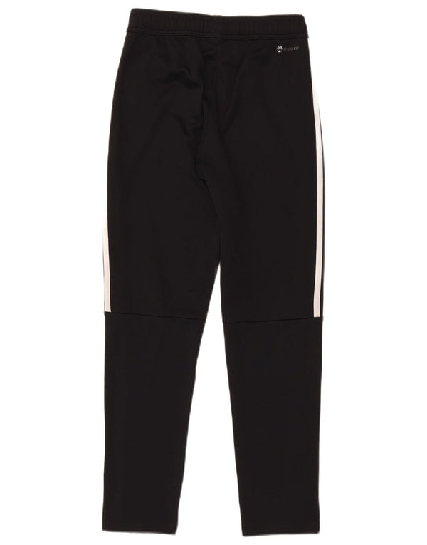 Adidas Boys Aeroready Tracksuit Bukser 11-12 år Sort Polyester
