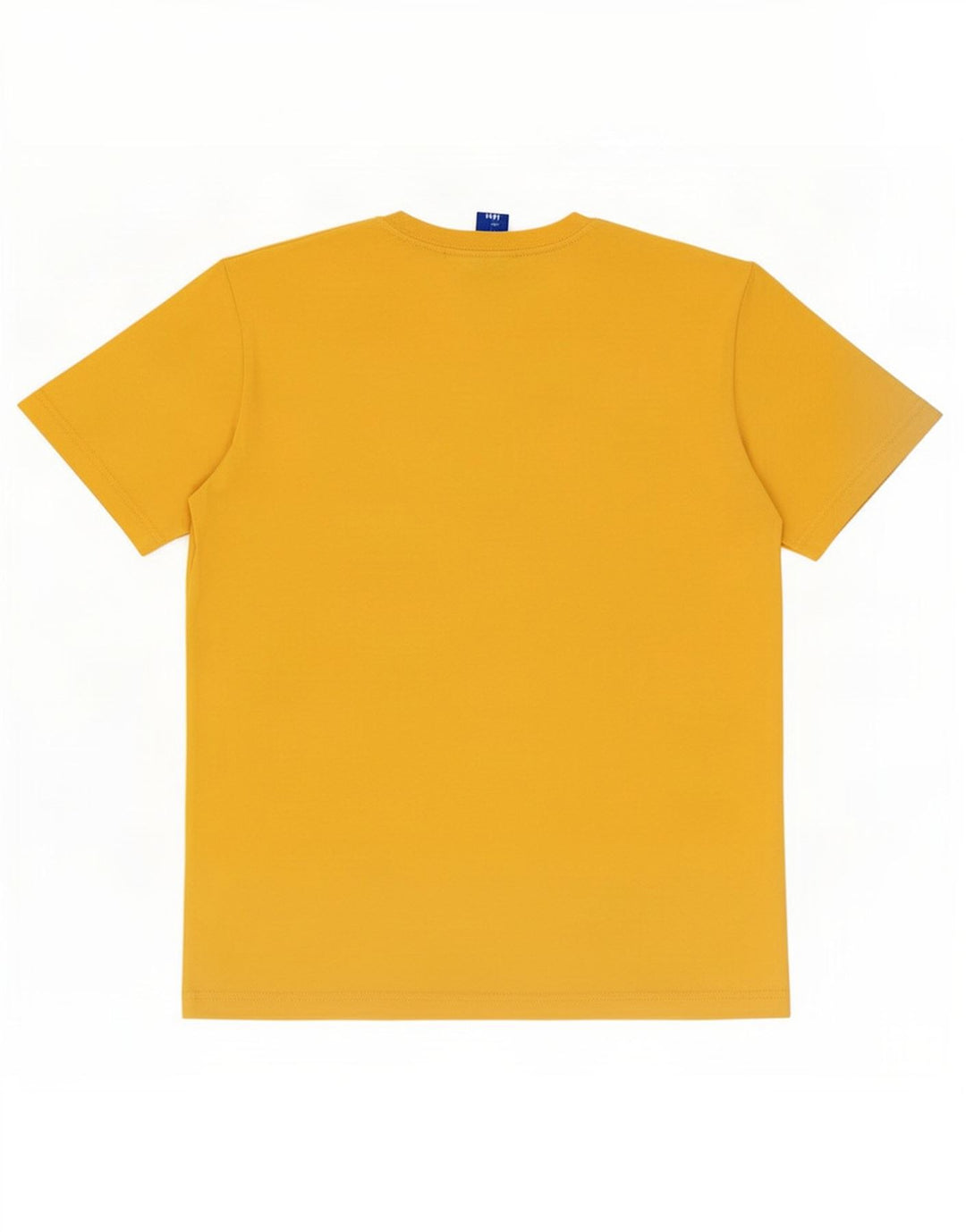 Champion Herre grafisk T-shirt Top Medium Gul Bomuld