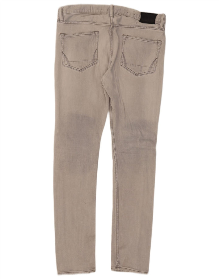 All Saints Herre Cigarette Skinny Jeans W35 L31 Grå