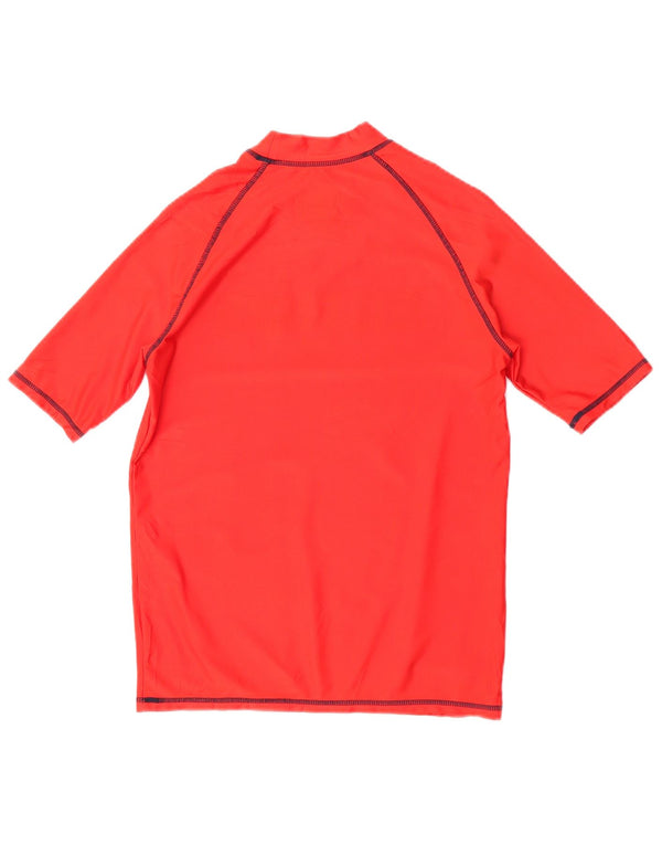 Tommy Hilfiger Boys Grafisk T-Shirt Top 15-16 År Stor Rød Polyester