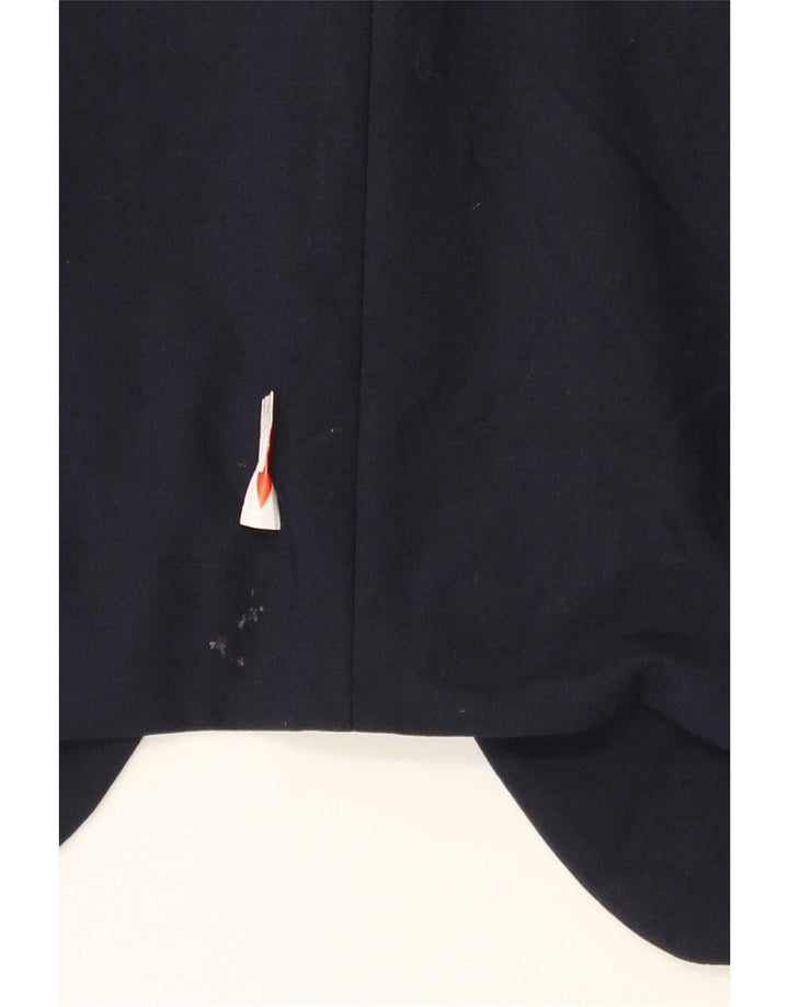 Ted Baker Herre Slim Fit 2-knaps blazerjakke UK 46 3XL Marineblå Uld