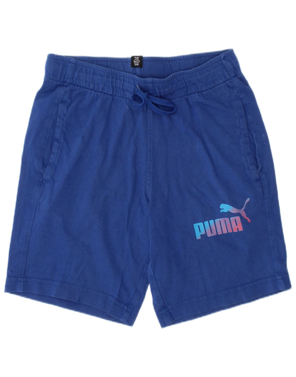 PUMA Sportsshorts til drenge 7-8 år Blå