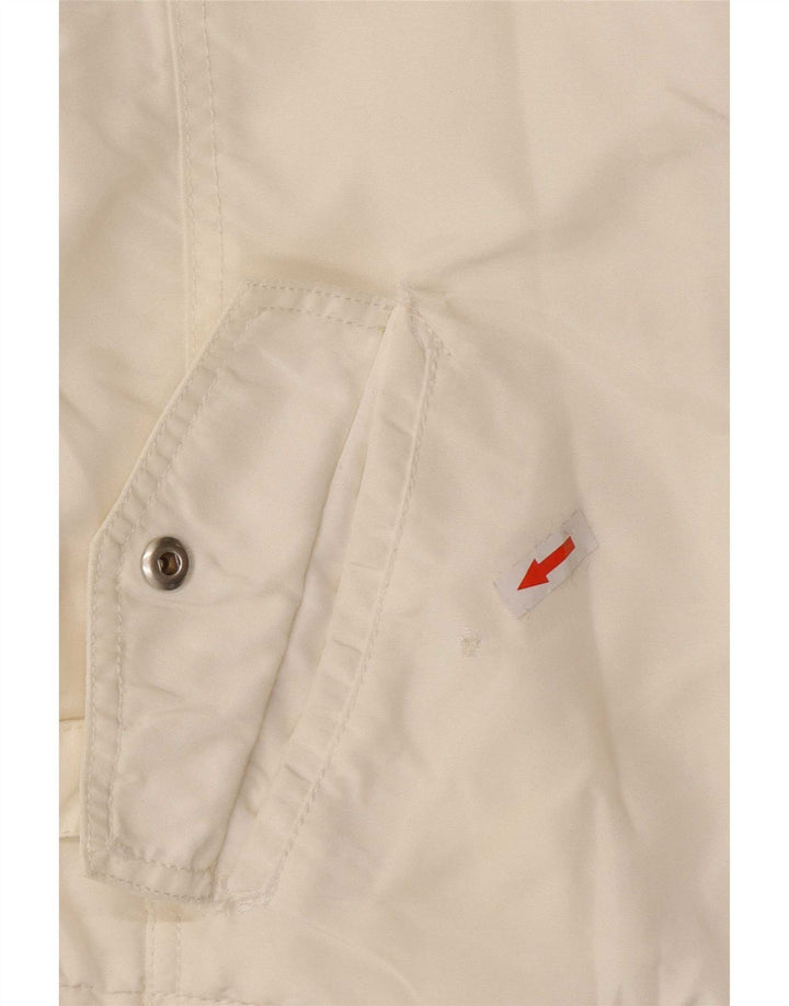 Moncler Girls Utility-jakke 13-14 år Hvid polyamid