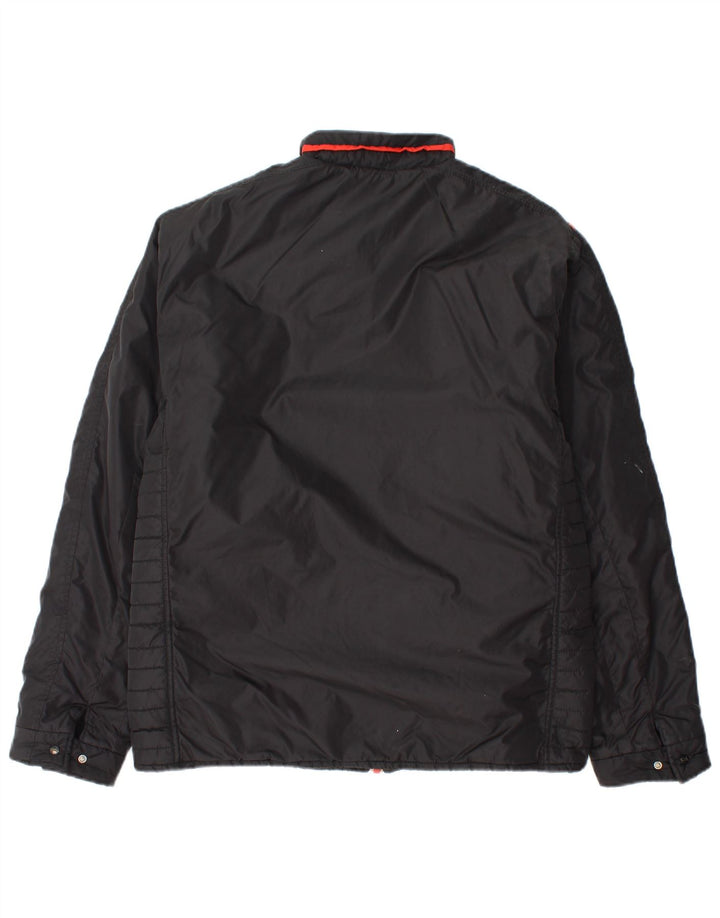 PUMA Polstret herrejakke UK 38 Medium Sort Colourblock