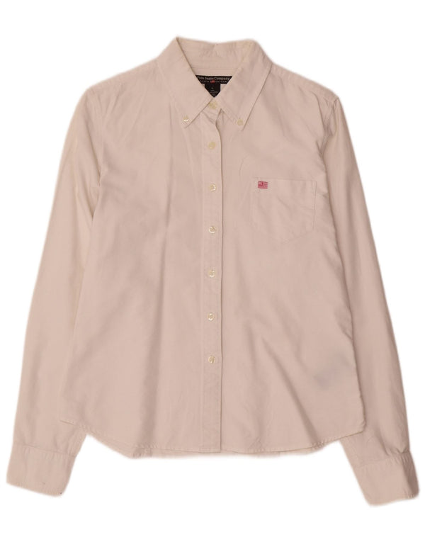 Polo Ralph Lauren Dameskjorte UK 16 Stor hvid bomuld