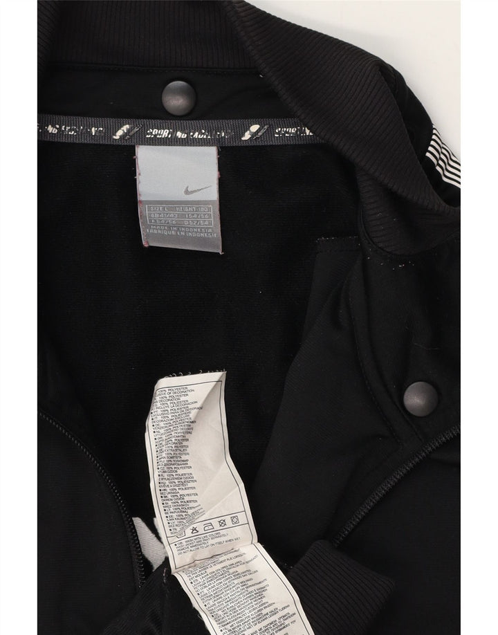 Nike Grafisk træningsdragt topjakke til mænd UK 41/43Large Black Colourblock