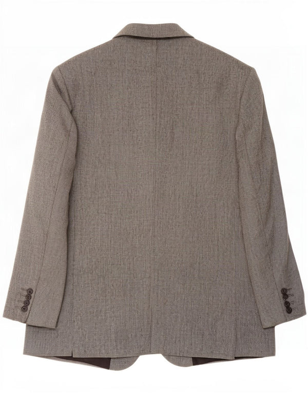 Marks & Spencer Herre 2-knaps blazerjakke UK 44 XL Grå Ny uld