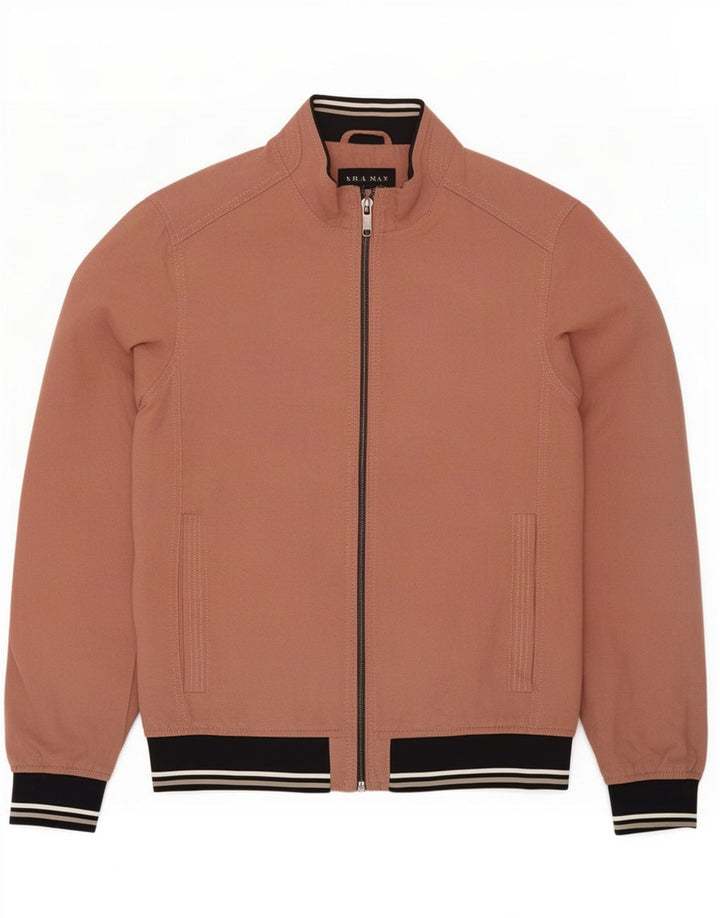 Zara Bomberjakke til mænd UK 38 Medium Pink Polyester