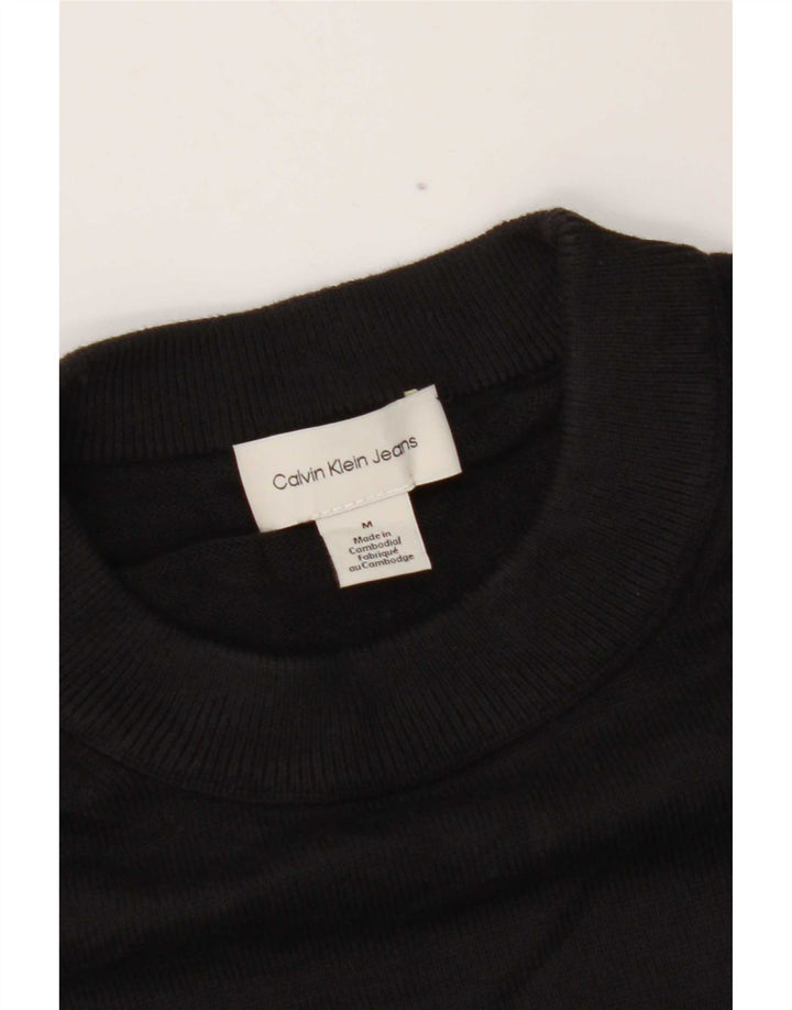 Calvin Klein Jeans Herre Crew Neck Jumper Sweater Medium Black