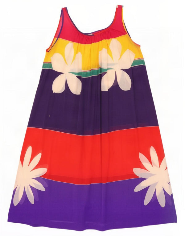 Anna Club Dame Ærmeløs A-Line Kjole IT 44 Medium Multicolored Floral