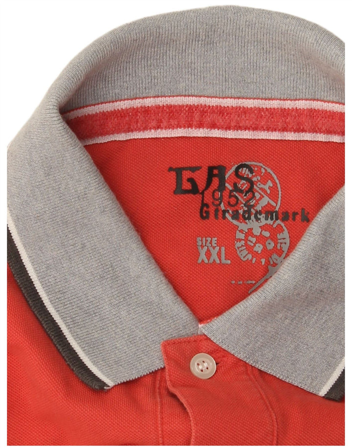 Gas Polo Shirt til mænd 2XL Orange