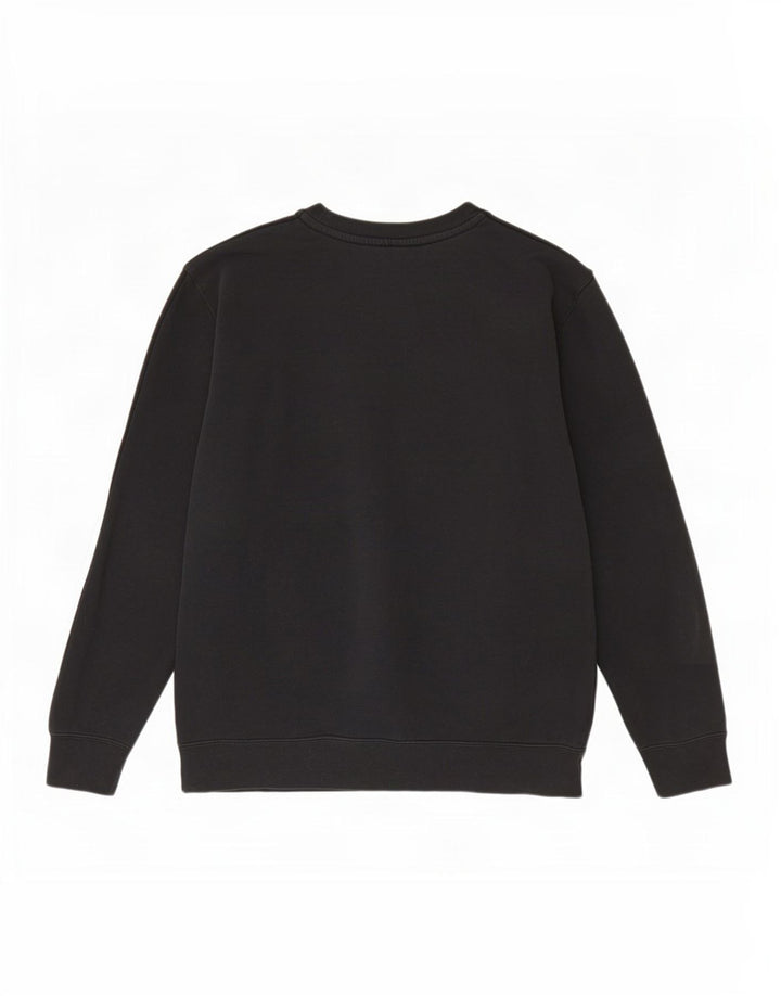 Nike Herre grafisk sweatshirt Jumper Medium Sort Bomuld