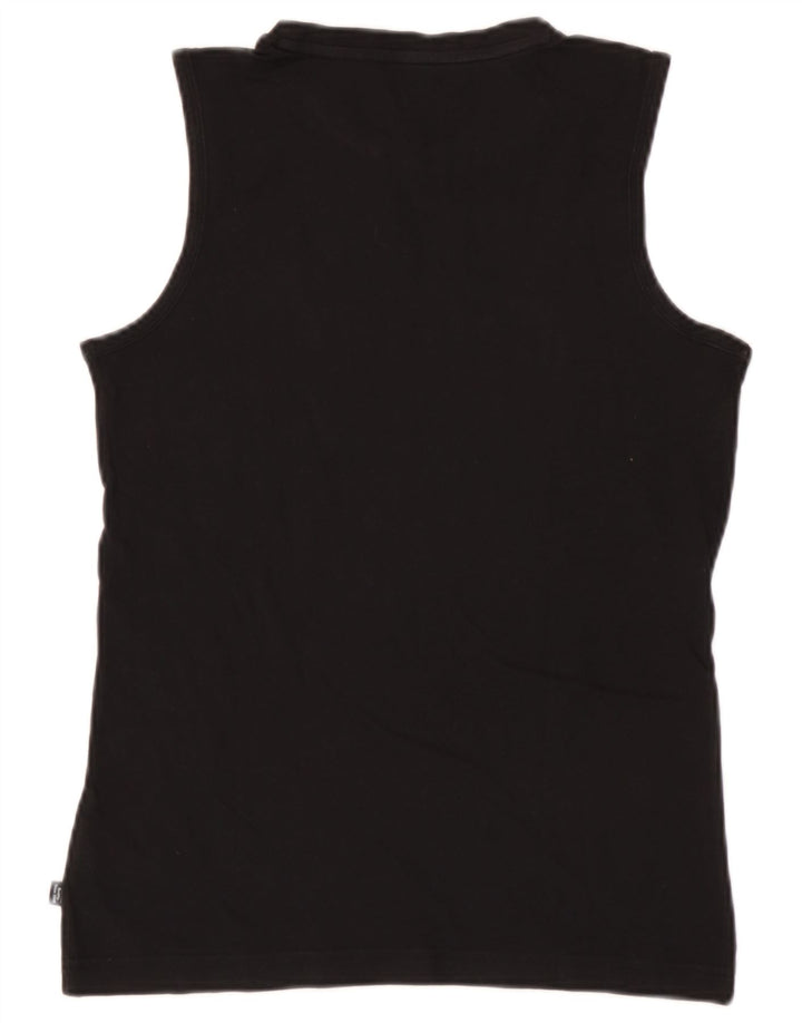 Puma drenge grafisk vest top 13-14 år sort bomuld