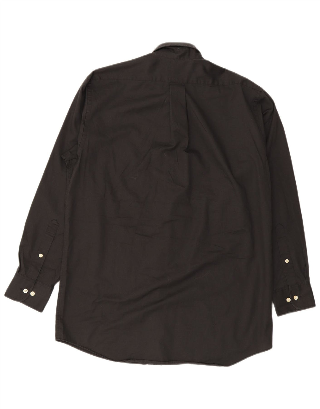 Chaps Herreskjorte str. 15 1/2 Medium Sort Bomuld