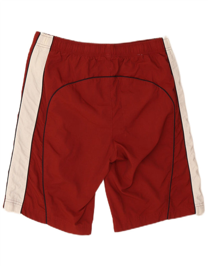 Champion Herre sportsshorts Medium Burgundy Colourblock Polyamid