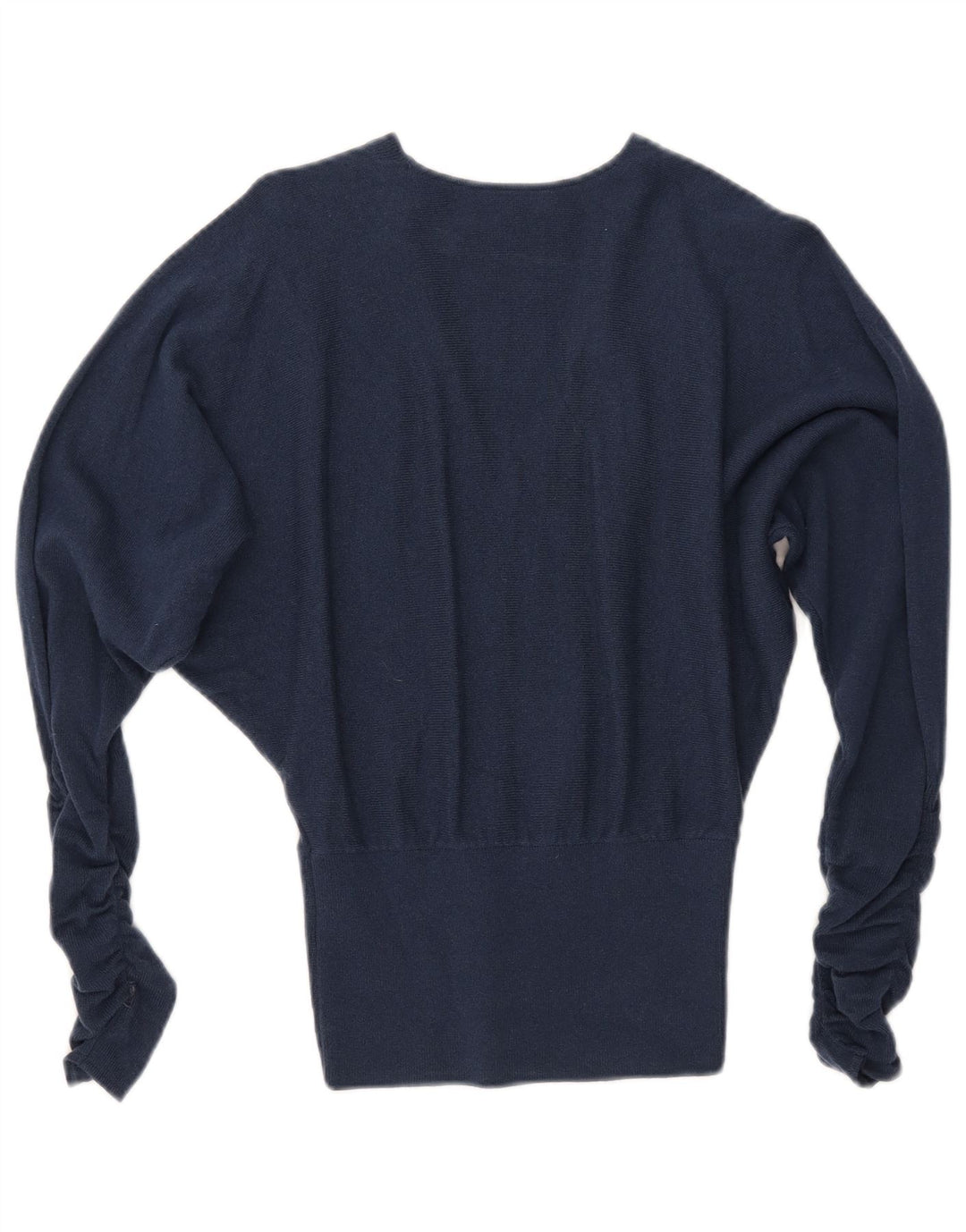 REISS Dame Batwing V-hals sweater UK 6 XS Marineblå Uld