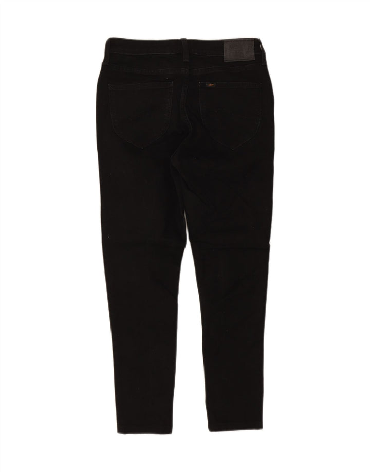 Lee Dame Marion Stretch Slim Jeans W29 L25 Sort Bomuld