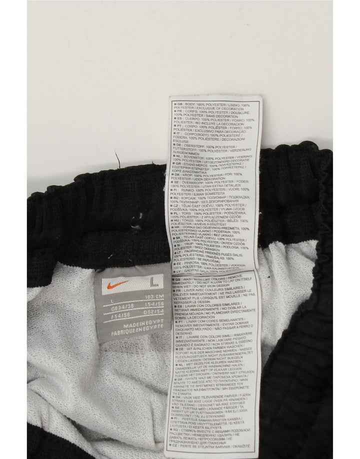 Nike sportsshorts til mænd, store sorte polyester